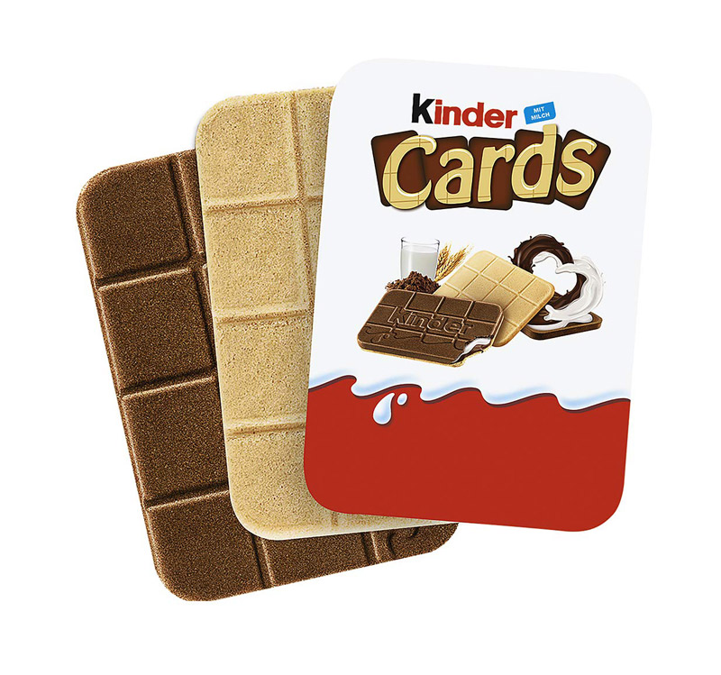 Kinder Cards 2.7 oz شکلات بیسکوییتی کیندر کاردز تکی