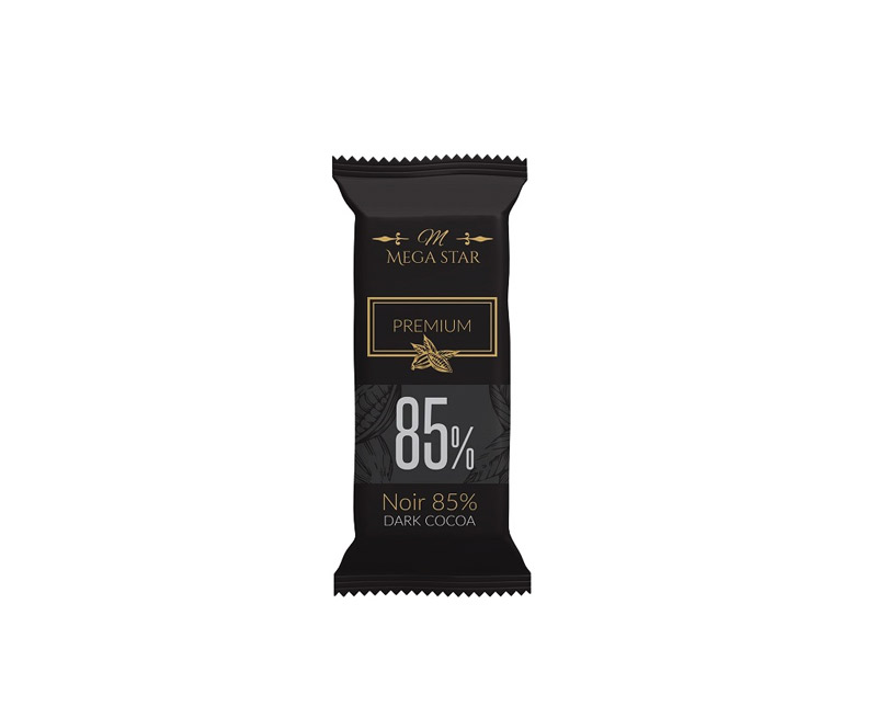 شکلات تلخ 85 درصد مگا استار شکلات تلخ 85 درصد مگا استار