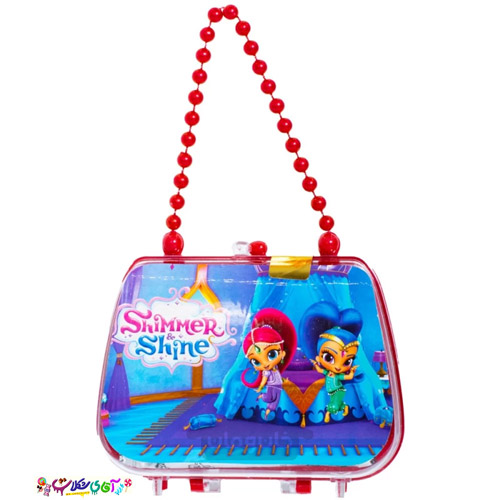 آدامس-چمدانی-شیمر-و-شاین آدامس چمدانی شیمر و شاین آدامس کیفی مروارید دار Shimmer and Shine