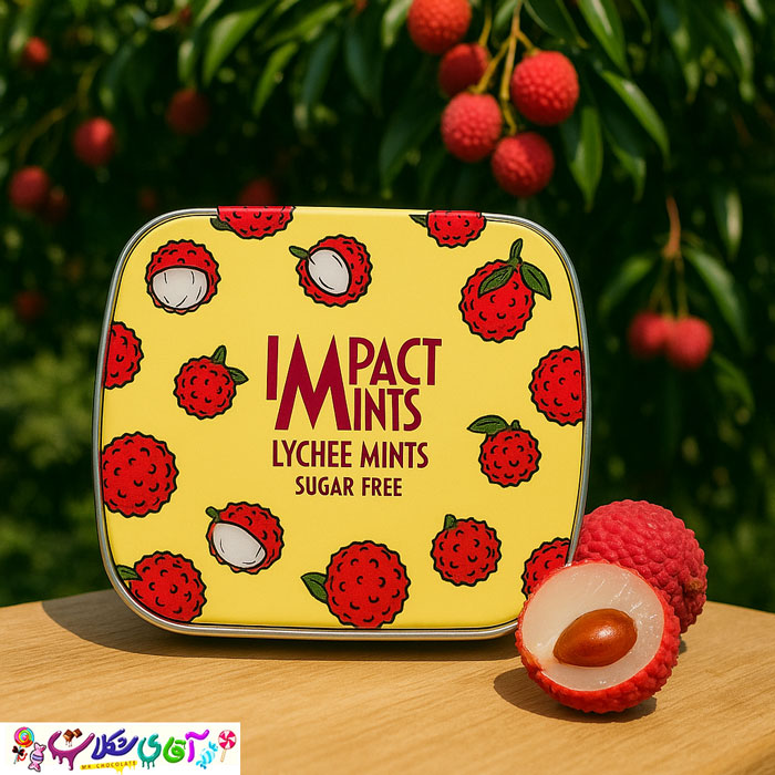 خوشبو کننده دهان لیچی نعنا بدون شکر ایمپکت Impact 2 خوشبو کننده دهان لیچی بدون شکر ایمپکت