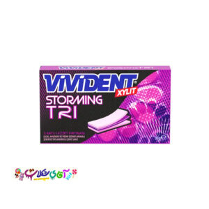 آدامس ویویدنت سه لایه توت فرنگی، تمشک و انگور