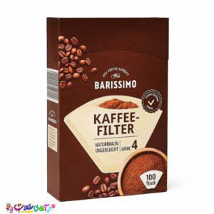 فیلتر-قهوه-بارسیتا-300x300... فیلتر قهوه شماره 4 باریسیمو 100 عددی BARISSIMO