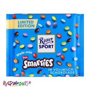شکلات-تخته-ای-اسمارتیز-ریتر-اسپرت شکلات تخته ای اسمارتیزی ریتر اسپرت Ritter SPORT
