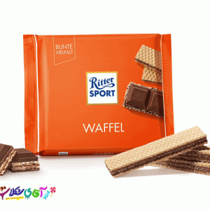 شکلات-تخته-رستر-اسپرت-ritter-sport-waffle